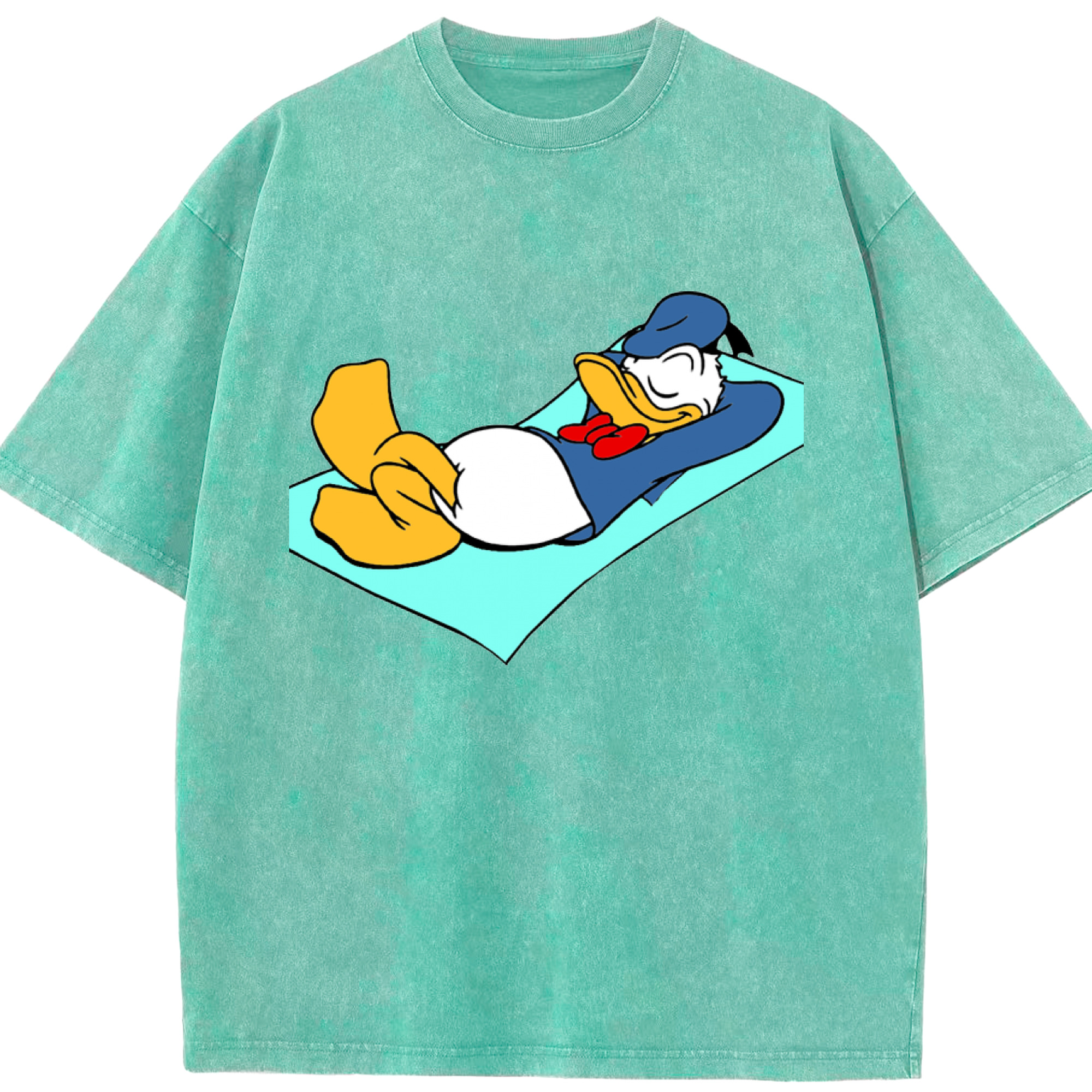 （画像用） ミッキーマウス Mickey Mouse 綿100% ヴィンテージ風 半袖Tシャツ（フロントプリント）